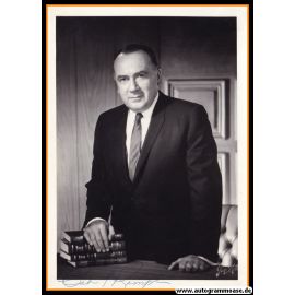 Autogramm Politik (USA) | Calvin L. RAMPTON | Gov. Utah | 1960er Foto (Portrait SW M)
