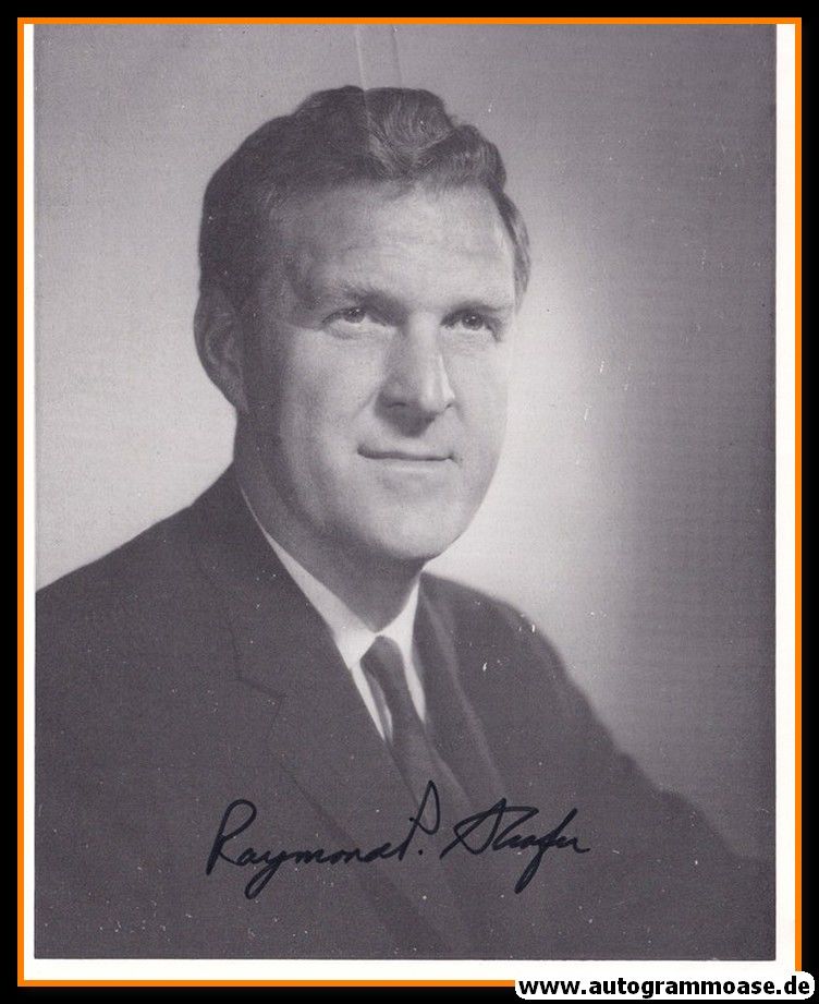 Autogramm Politik (USA) | Raymond P. SHAFER | Gov. Pa. | 1960er (Portrait SW M)