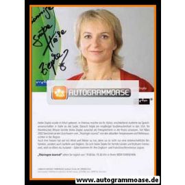 Autogramm TV | MDR | Heike ZIEPKE | 2010er "Thüringen Journal"