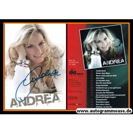 Autogramm Schlager | ANDREA | 2011 "Ungeschminkt" (DA Music)