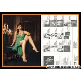 Autogramm Schlager | Andrea BERG | 2007 "Dezember Nacht" (Portrait Color Ariola)