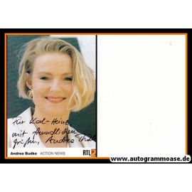 Autogramm TV | RTL2 | Andrea BUDKE | 1990er "Action News"