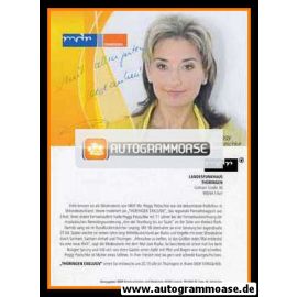 Autogramm TV | MDR | Peggy PATZSCHKE | 2010er "Thüringen Exklusiv"