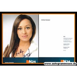 Autogramm TV | N24 | Andrea KEMPTER | 2000er (Portrait Color)
