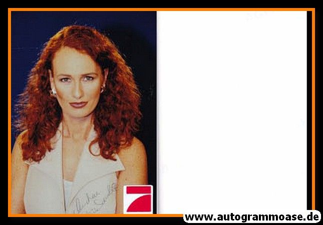 Autogramm TV | PRO7 | Andrea RUBIO SANCHEZ | 2000er Foto (Portrait Color)