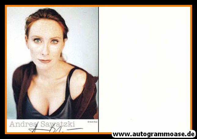 Autogramm Schauspieler | Andrea SAWATZKI | 2000er (Portrait Color) Rival
