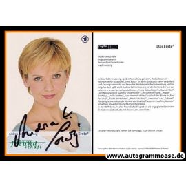Autogramm TV | ARD | Andrea Kathrin LOEWIG | 2010er "In Aller Freundschaft" 3