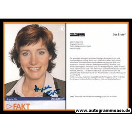 Autogramm TV | ARD | Angela ELIS | 2000er "FAKT"