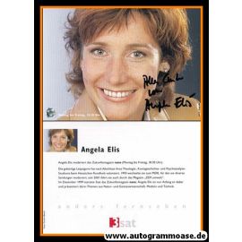 Autogramm TV | 3sat | Angela ELIS | 2000er "Nano" quer