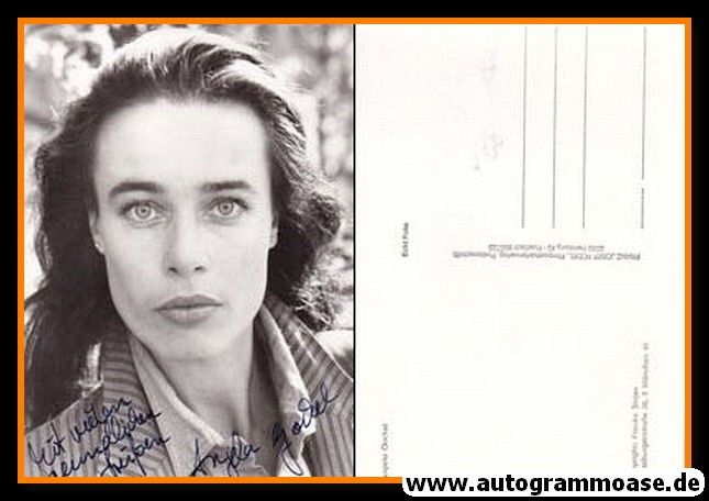 Autogramm Schauspieler | Angela GOCKEL | 1980er (Portrait SW Rüdel)
