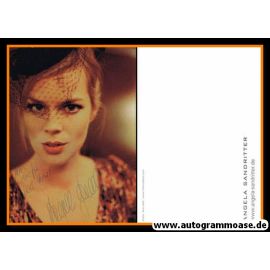 Autogramm Schauspieler | Angela SANDRITTER | 2000er (Portrait Color) Stahl