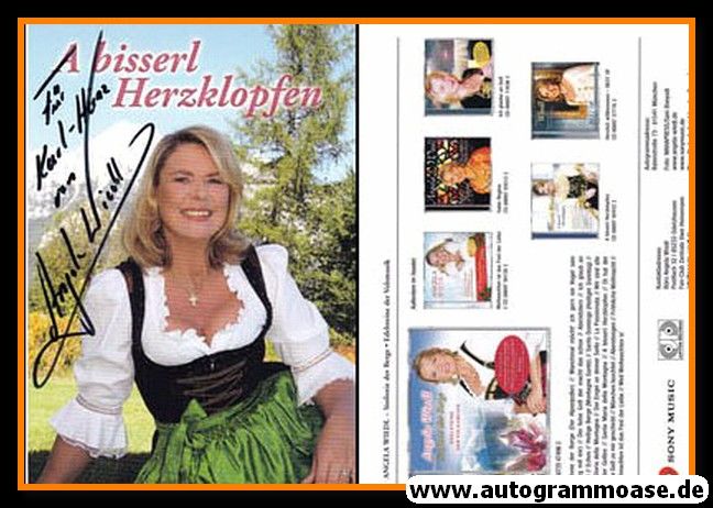 Autogramm Volksmusik | Angela WIEDL | 2013 "Sinfonie Der Berge" (Jupiter)