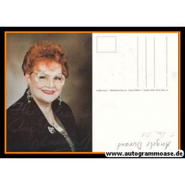 Autogramm Schlager | Angele DURAND | 1991 (Portrait Color gedu)