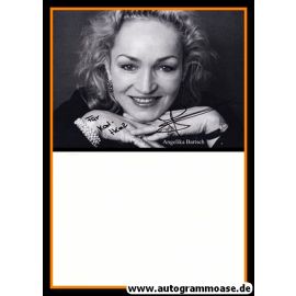 Autogramm Schauspieler | Angelika BARTSCH | 2000er (Portrait SW)