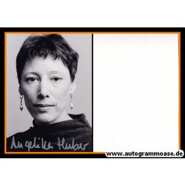 Autogramm Schauspieler | Angelika HUBER | 2000er Foto (Portrait SW)