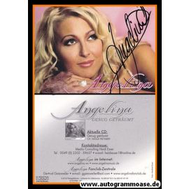 Autogramm Schlager | Brigitte AICHNER (Angelina) | 2006 "Genug Geträumt" (Koch)