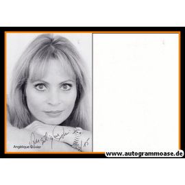Autogramm Schauspieler | Angelique DUVIER | 2000er (Portrait SW)