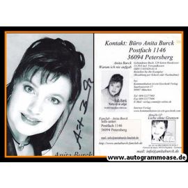 Autogramm Schlager | Anita BURCK | 2002 "Liebe Ohne Grenzen"