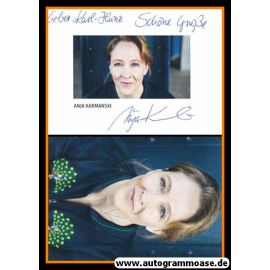 Autogramm Schauspieler | Anja KARMANSKI | 2010er (Portrait Color)