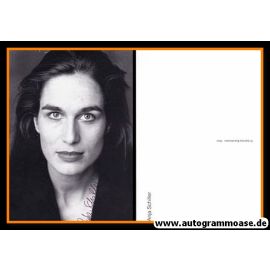 Autogramm Schauspieler | Anja SCHILLER | 2000er (Portrait SW) Brandenstein