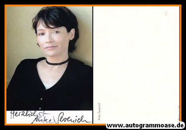 Autogramm Schauspieler | Anke SEVENICH | 2000er (Portrait Color) Klier