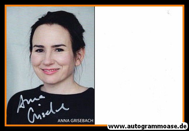 Autogramm Schauspieler | Anna GRISEBACH | 2000er (Portrait Color) Degraa 2