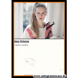 Autogramm Schauspieler | Anna STRIESOW | 2010er (Portrait Color) Scenario