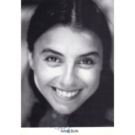 Autogramm Schauspieler | Anna BOLK | 1990er (Portrait SW)