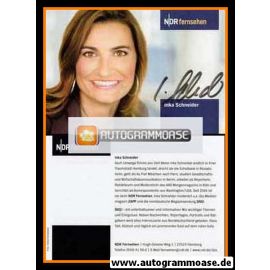 Autogramm TV | NDR | Inka SCHNEIDER | 2000er "Das!" (Schneider)