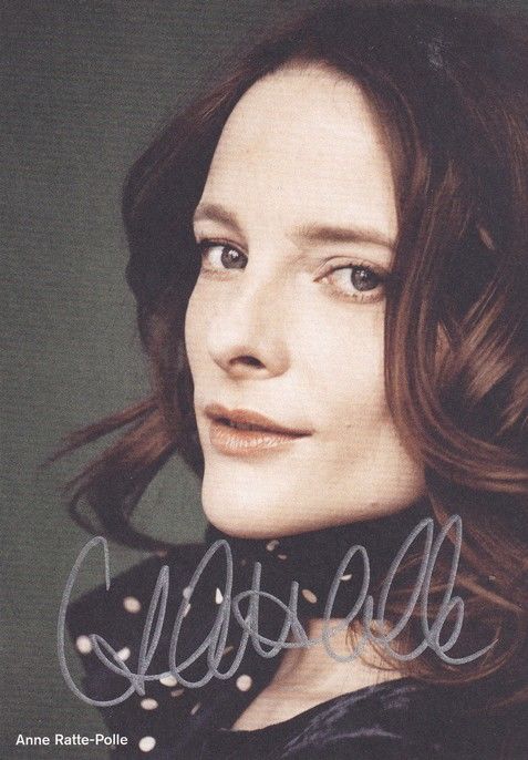 Autogramm Schauspieler | Anne RATTE-POLLE | 2000er (Portrait Color)