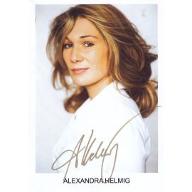 Autogramm Schauspieler | Alexandra HELMIG | 2000er (Portrait Color)