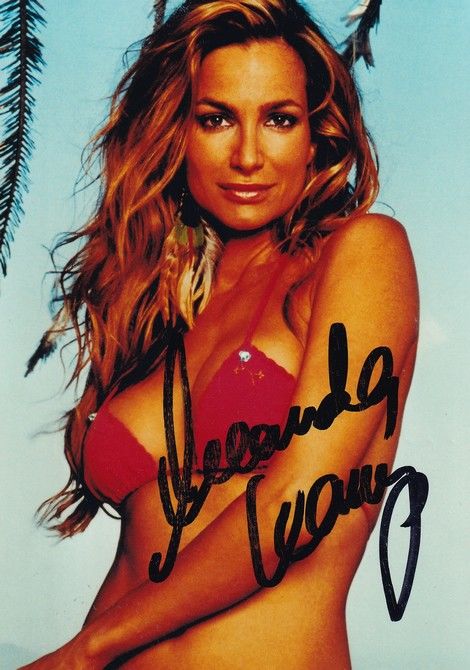 Autogramm Schauspieler | Alexandra KAMP | 2000er Foto (Bikini Color) 2