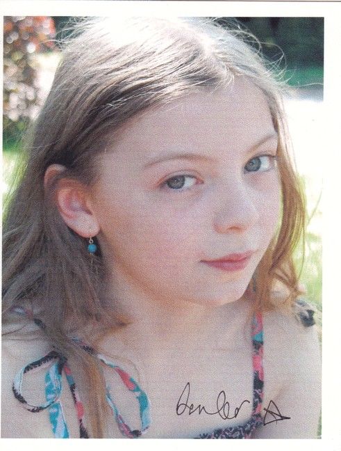 Autogramm Schauspieler | Amber BONGARD | 2000er (Portrait Color) Kinderstar