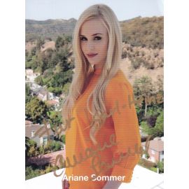 Autogramm Model | Ariane SOMMER | 2000er (Portrait Color) Baumann
