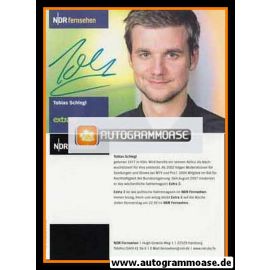 Autogramm TV | NDR | Tobias SCHLEGL | 2000er "Extra 3" (Portrait Color) Garrels