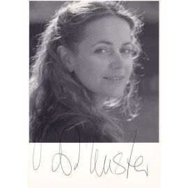 Autogramm Schauspieler | Anne-Marie KUSTER | 1990er (Portrait SW)