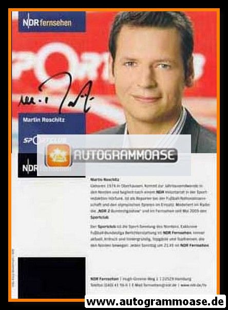 Autogramm TV | NDR | Martin ROSCHITZ | 2000er "Sportclub"