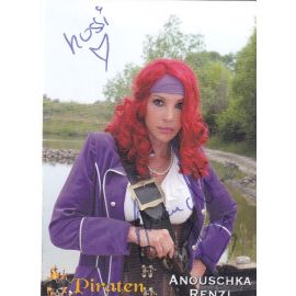Autogramm Schauspieler | Anouschka RENZI | 2016 (Portrait Color) Piraten