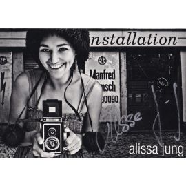 Autogramm Schauspieler | Alissa JUNG | 2000er (Portrait SW) Schulen Haiti