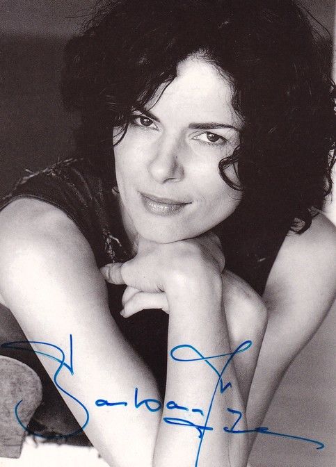 Autogramm Schauspieler | Barbara AUER | 2000er (Portrait SW) Rüdel