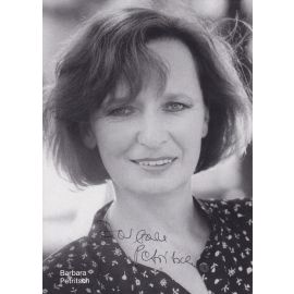 Autogramm Schauspieler | Barbara PETRITSCH | 1990er (Portrait SW)