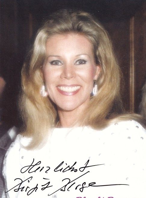 Autogramm Schauspieler | Birgit BERGEN | 1990er (Portrait Color)