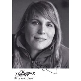 Autogramm Schauspieler | Birte KRETSCHMER | 2010er (Portrait SW) Ohnsorg