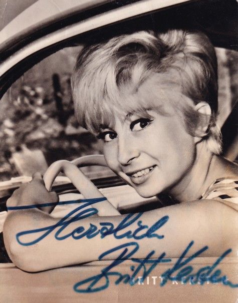 Autogramm Schlager | Britt KERSTEN | 1970er (Portrait SW)