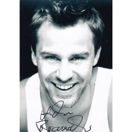 Autogramm Schauspieler | Achim BRAMSCHER | 2000er Foto (Portrait SW)