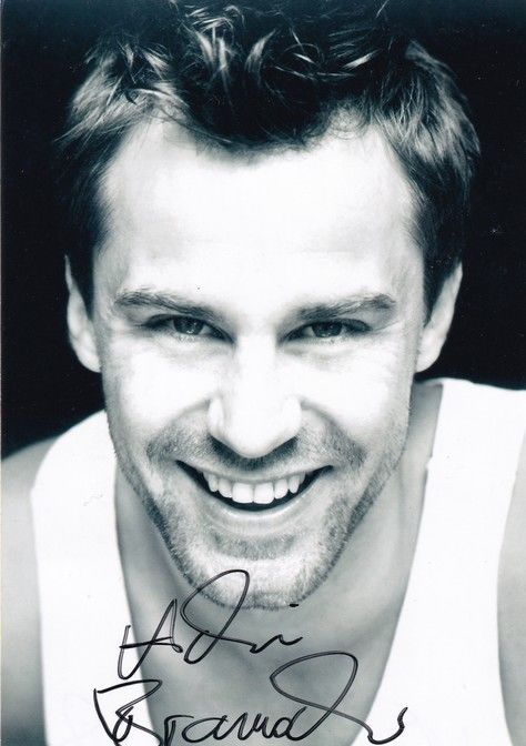 Autogramm Schauspieler | Achim BRAMSCHER | 2000er Foto (Portrait SW)