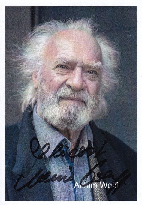 Autogramm Schauspieler | Achim WOLFF | 2010er (Portrait Color) 1