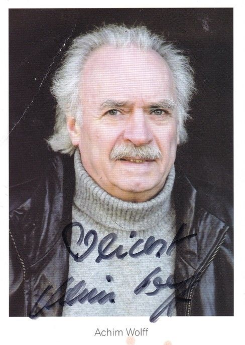 Autogramm Schauspieler | Achim WOLFF | 2010er (Portrait Color) 2 _