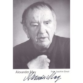 Autogramm Schauspieler | Alexander MAY | 2000er (Portrait SW) Giesel