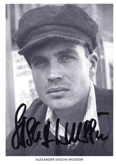 Autogramm Schauspieler | Sascha WUSSOW | 2000er (Portrait SW)